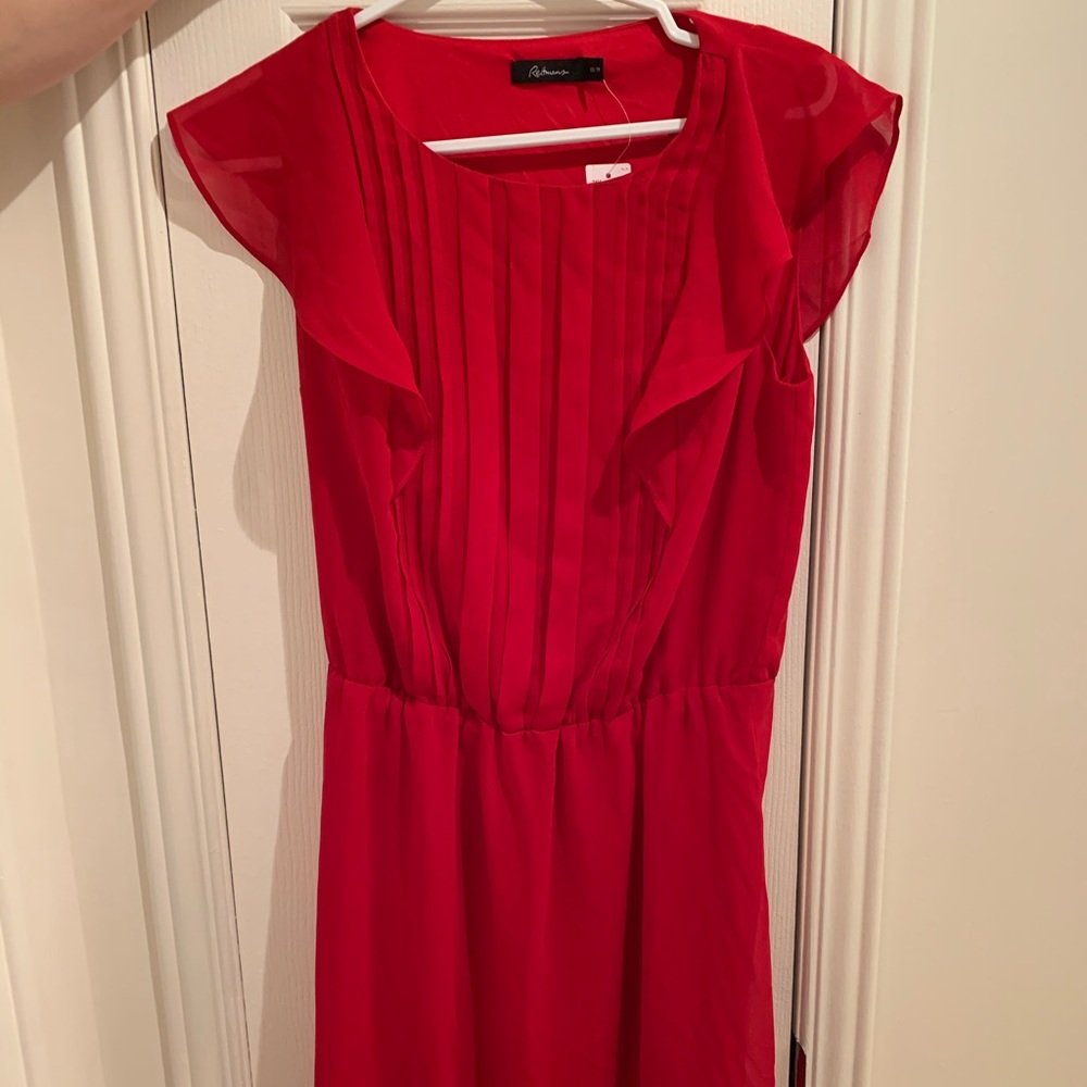 Red dress